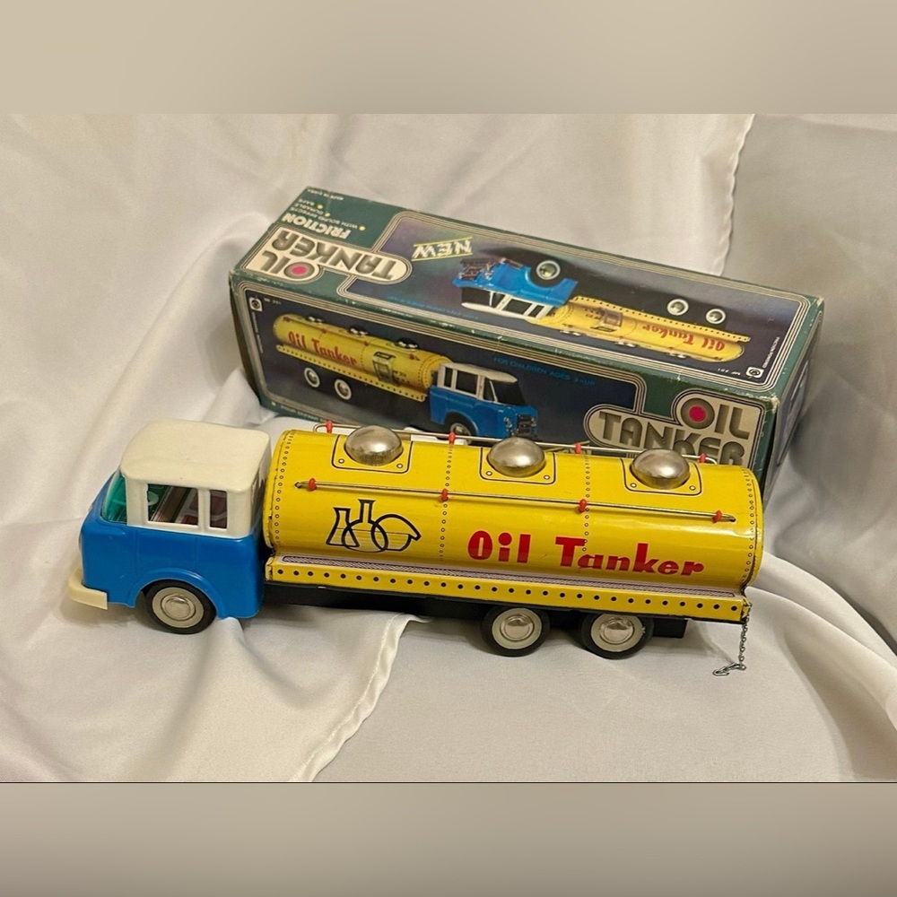 Vintage 80’s Oil Tanker